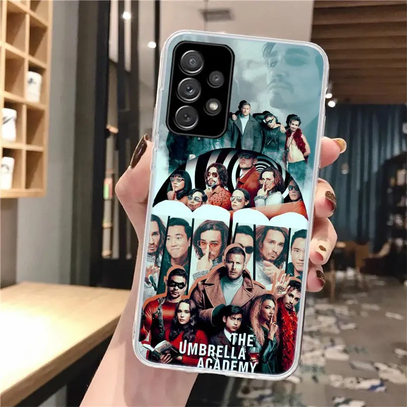 Funda de teléfono The Umbrella Academy para Samsung Galaxy A56 A55 A54 A53 A17 A16 A15 A14 A13 A36 A35 A34 A33 A26 A25 A24 A23 A05S A04S - imagen 4