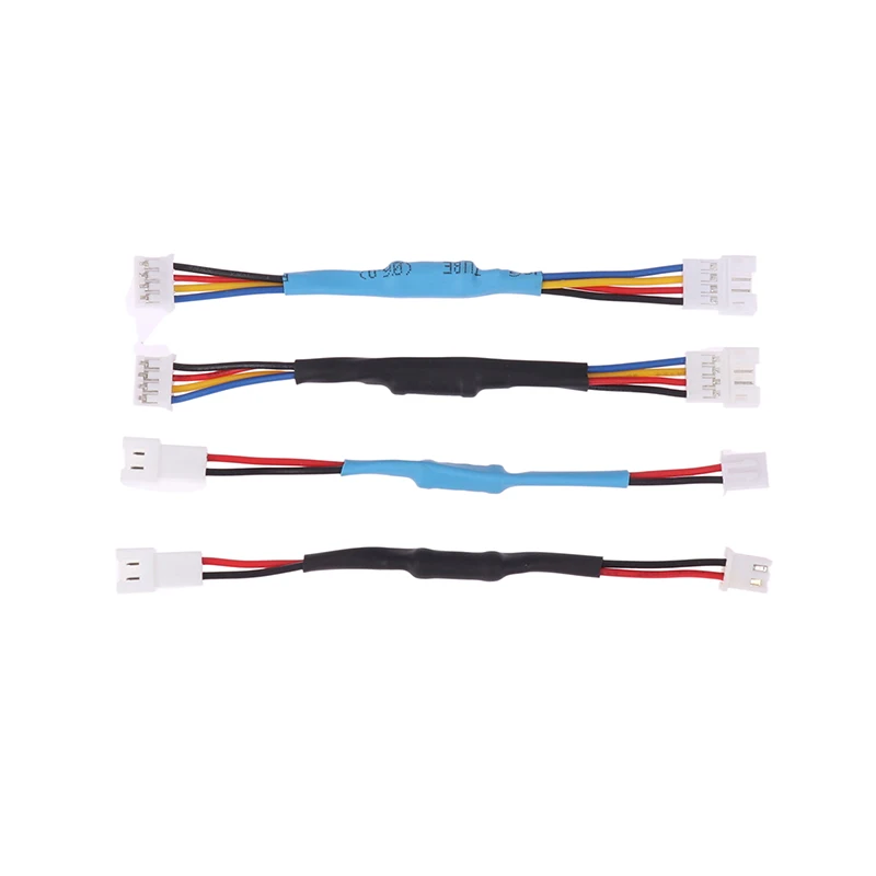 Cable de resistencia de ventilador de 3 / 4 pines, conector macho a 2 / 4 pines hembra, reducción de velocidad del ventilador de CPU de PC, Resistencia de ruido, Cable de reducción lenta PH2.0 de 2 pines - imagen 5