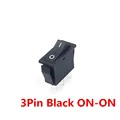 3Pin Black ON-ON