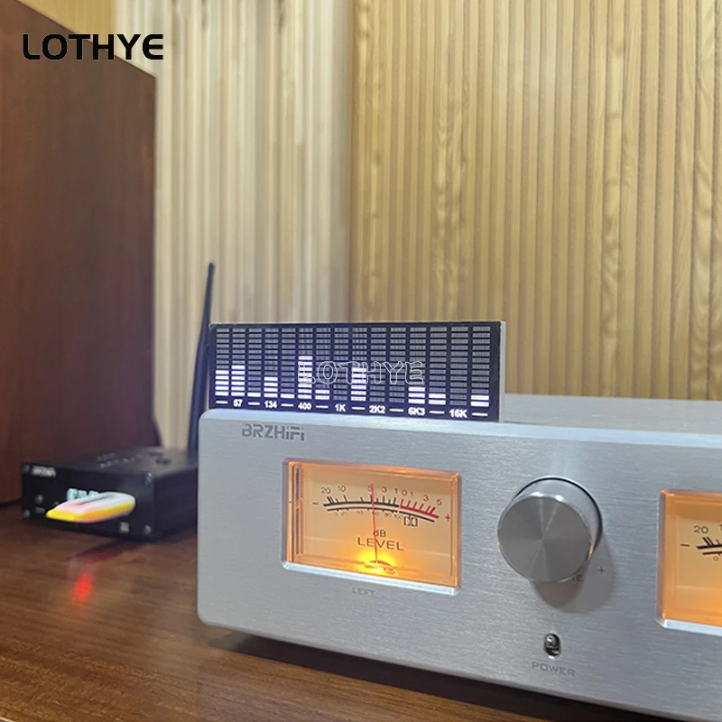 Luz LED para captación de espectro de música, analizador de ritmo, pantalla de luz, indicador de nivel de Audio activado por voz, medidor de VU, lámpara de ambiente para coche - imagen 5