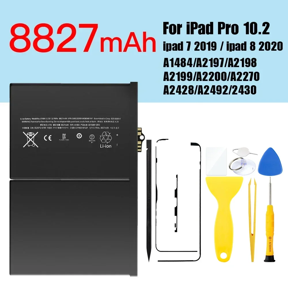 8827mah for pro 10.2