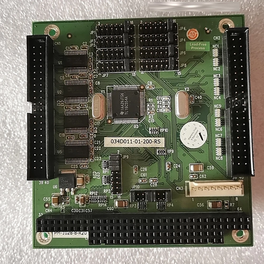 Para AAEON 034D011-01-200-RS PM-1028-8-R20 SV 12517064   Placas Base Industriais PC104-6COM - imagen 4