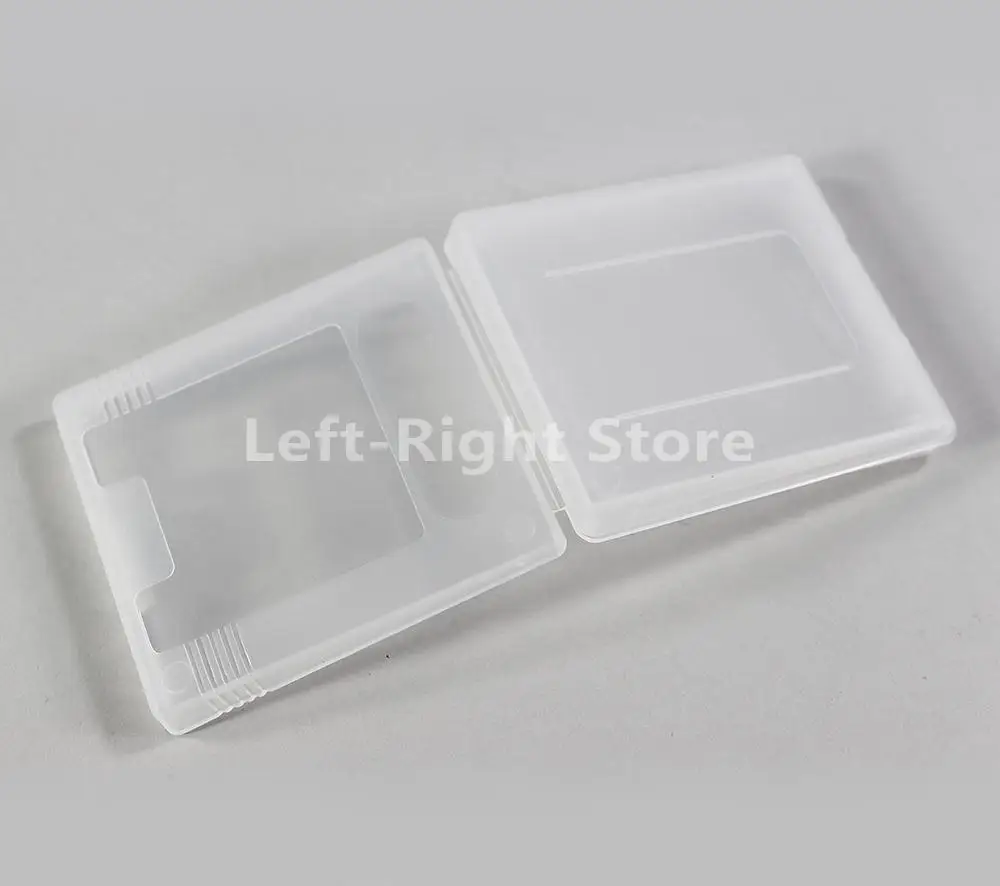 Fundas de plástico para tarjetas GBA, 2 piezas, cartucho de juego, cubierta antipolvo, color blanco, transparente, para GameBoy Advance, GB, GBC, GBP, GBA SP - imagen 2