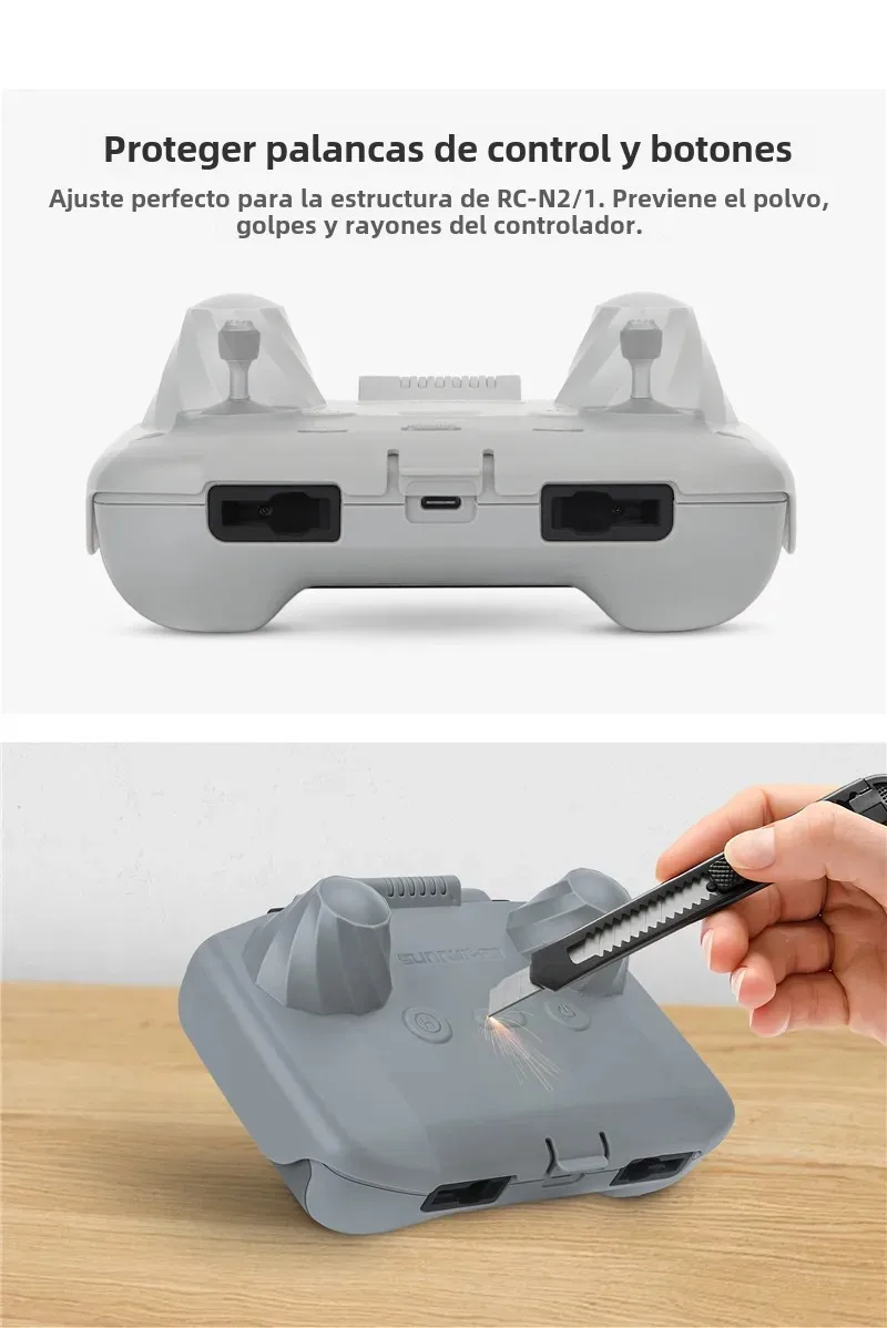Parasol con control remoto 2 en 1 para DJI RC N3/N2/N1/MINI 4K/4 Pro/Neo/AIR 3S, cubierta protectora de pantalla parasol, accesorio - imagen 4