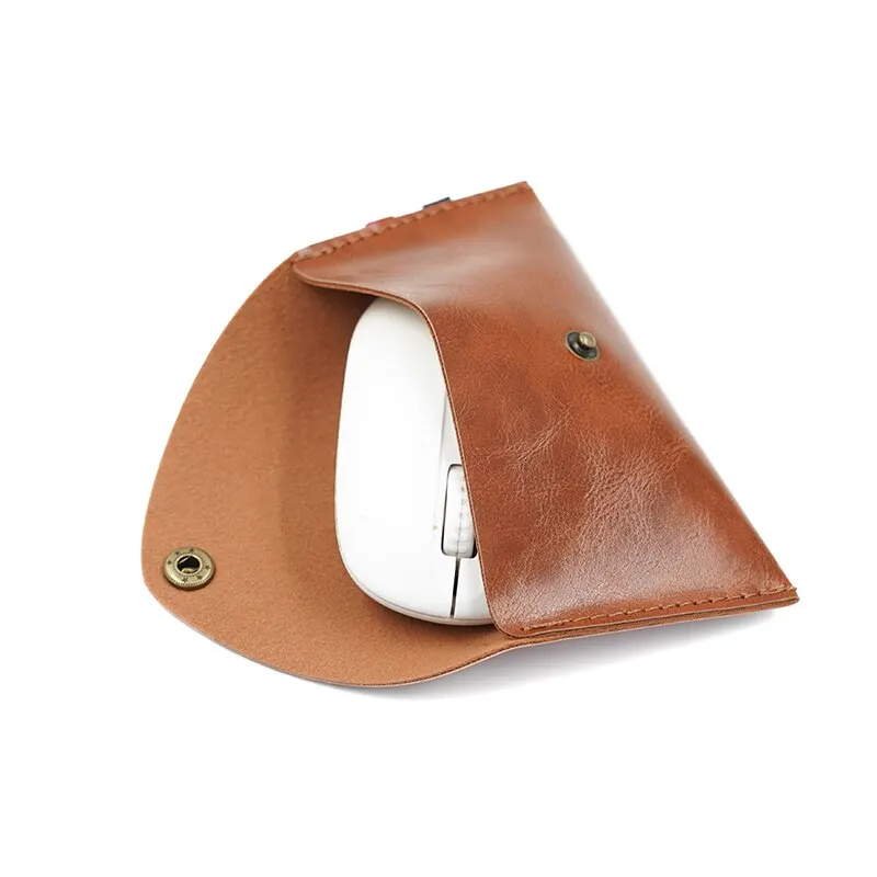 Funda para ordenador portátil de 15,6 pulgadas, Funda de cuero PU para M1 MacBook Pro 16, bolsa de ordenador ultrafina - imagen 5