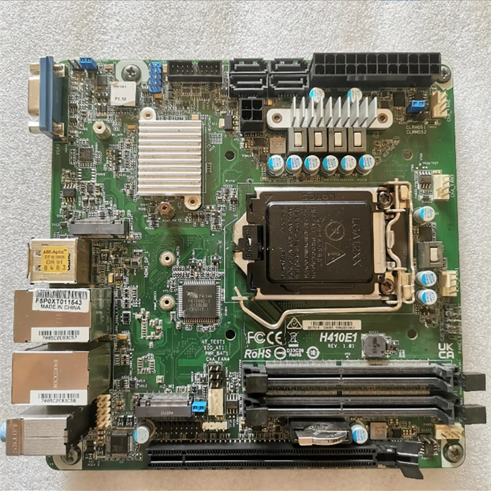 Placas Base Industriais H410E1 Puerto de red dual - imagen 4