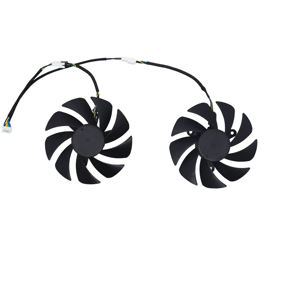 Ventilador de tarjeta gráfica enfriador GPU de vídeo VGA para portátil GPU RTX 3060M 6G 3070M RTX3070m 8GB, 2 unids/set, PLA09215B12H, paso de montaje de 42mm