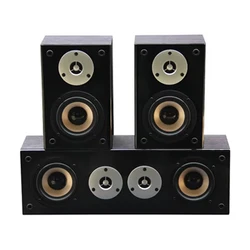 Altavoz Pasivo Envolvente 100W 4 Pulgadas Montaje Pared Cine Casa
