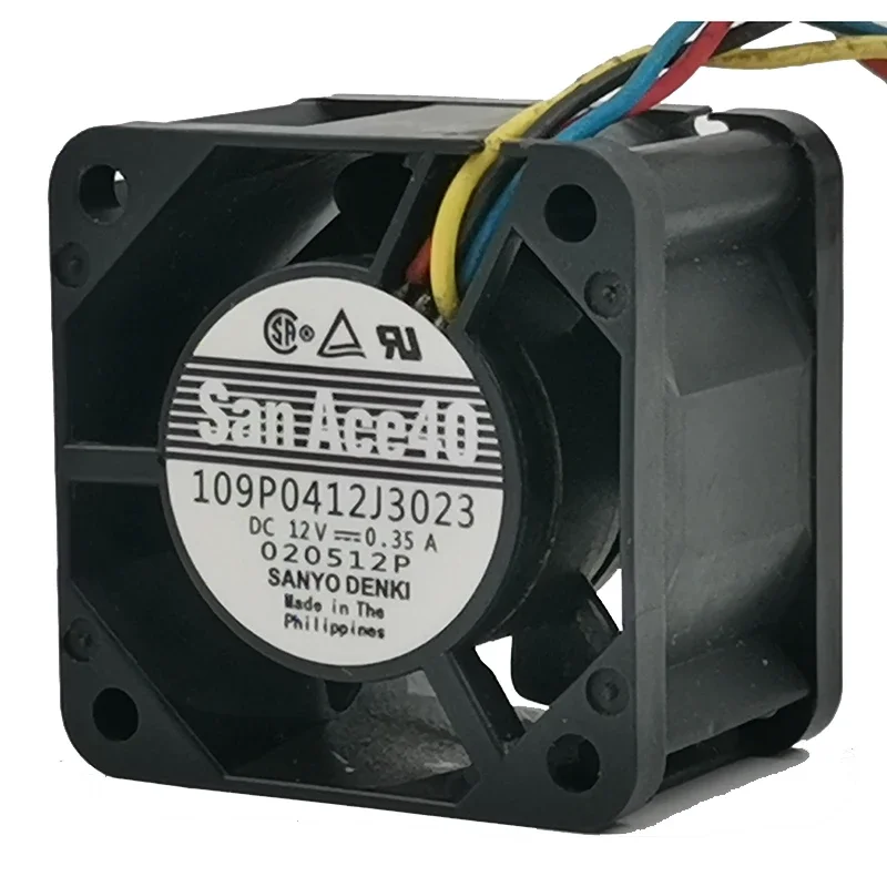 Nuevo para ventilador violento 109P0412J3023 DC12V 0.35A 4028 4cm 40*40*28MM ventilador de refrigeración - imagen 2