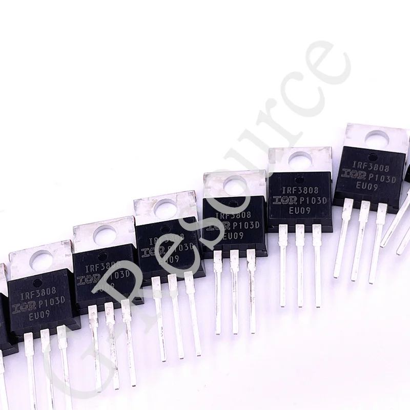 Nuevo original (10 uds) IRF3808PBF IRF3808 TO-220 75V 140A MOSFET de canal N - imagen 3
