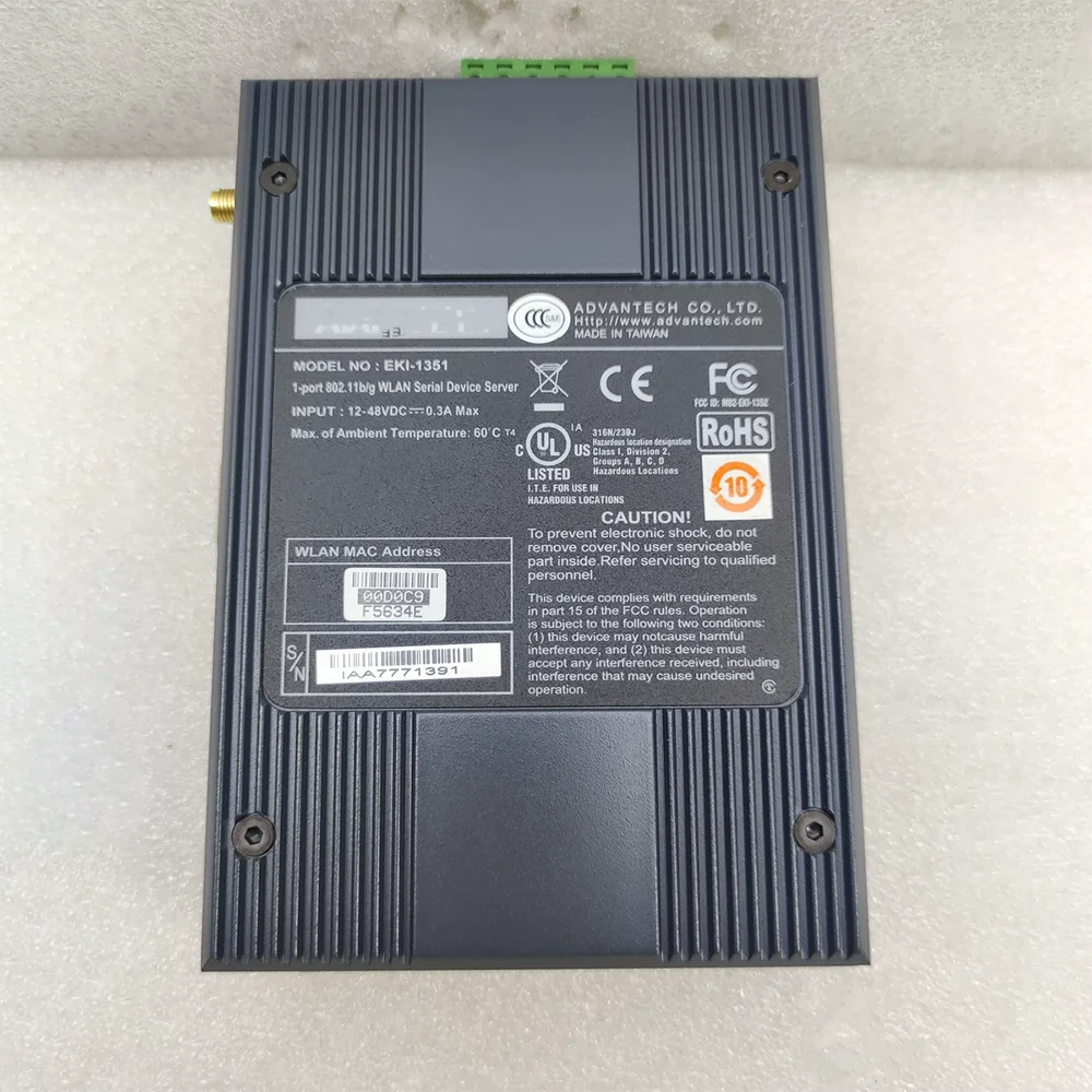 Para servidor de red de dispositivo serie inalámbrico Advantech RS-232/422/485 de 1 puerto EKI-1351-AE - imagen 3