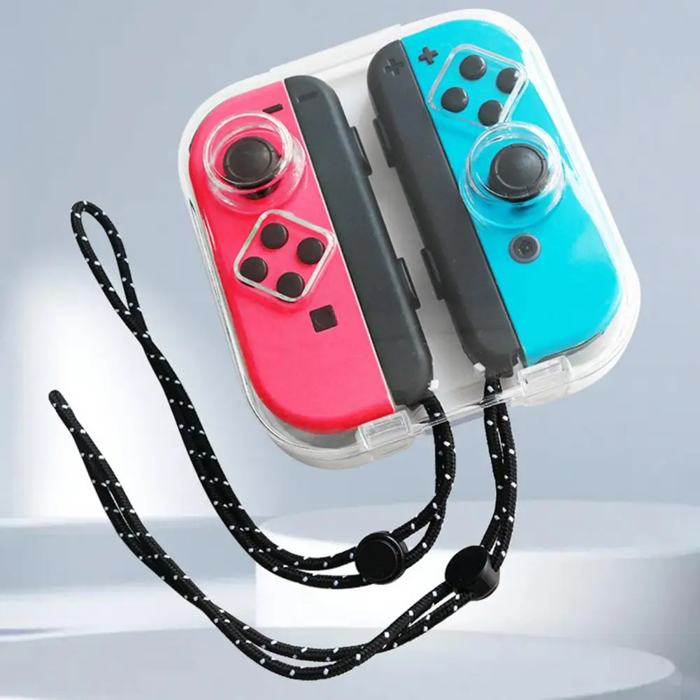 Protector de mando para mando, funda protectora Oled Joycon, diseño a prueba de polvo, carcasa dura ligera para Joystick