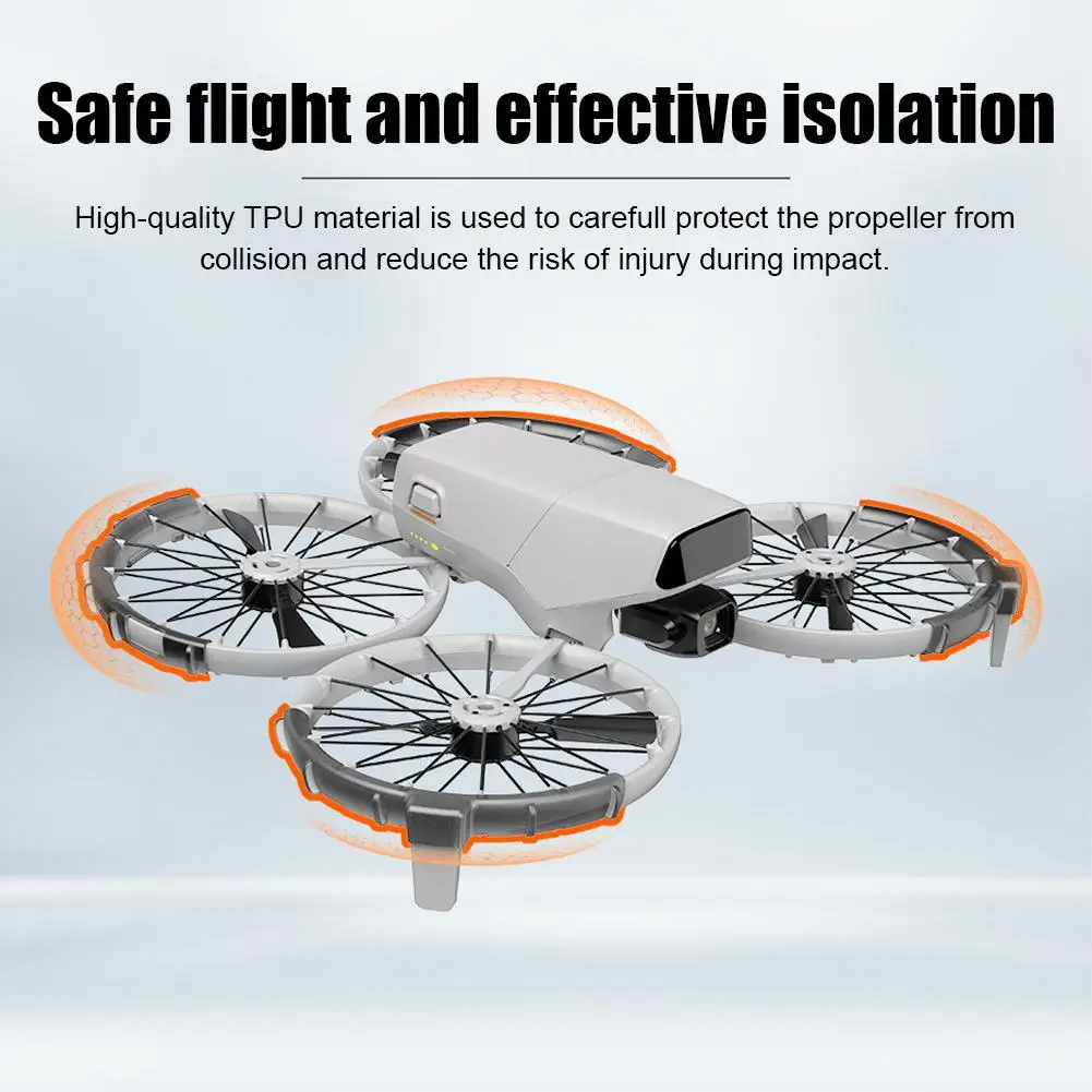 Para DJI Flip cubierta protectora anticolisión cubierta protectora anticolisión tira anticolisión antiarañazos - imagen 2