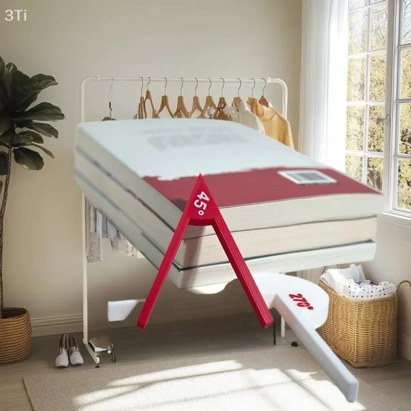 Regla de medición de ayuda para enseñanza de geometría portátil, herramientas de medición de ángulo multifuncional, 2/5 Uds. - imagen 5