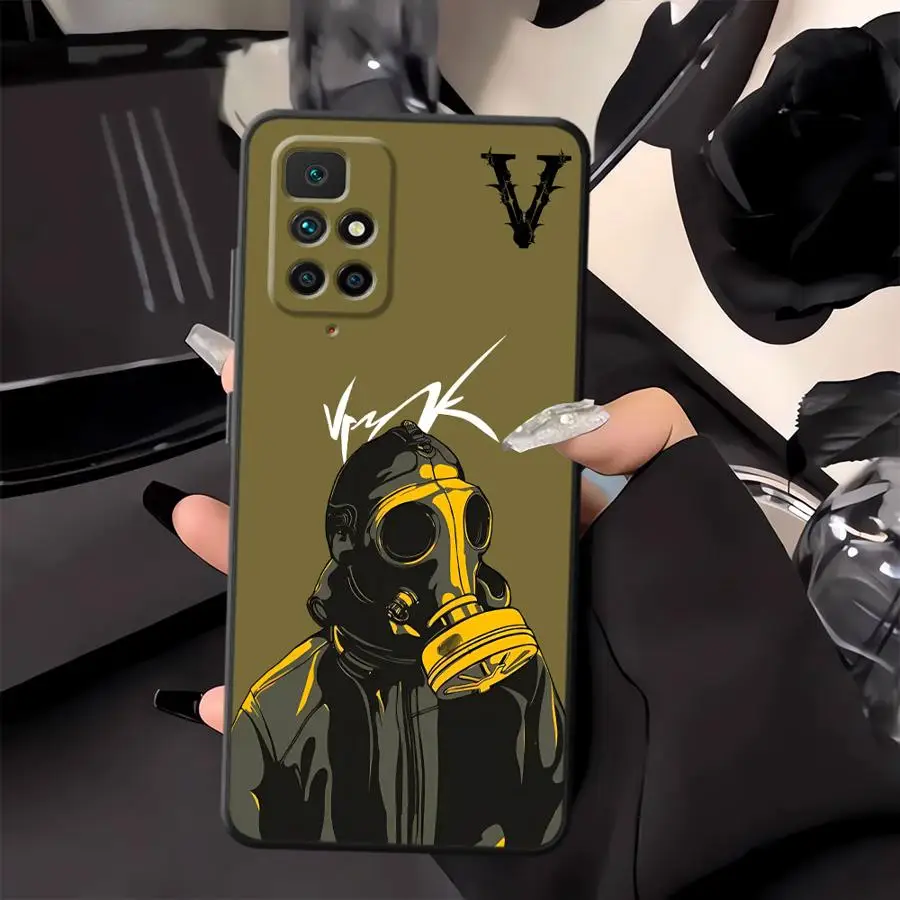 Funda de teléfono suave negra para Xiaomi Redmi 12C 14C 13C A4 10 A5 K40 K80 Pro 9 A3 A1 A2 Plus Senior v-vrunkS - imagen 4