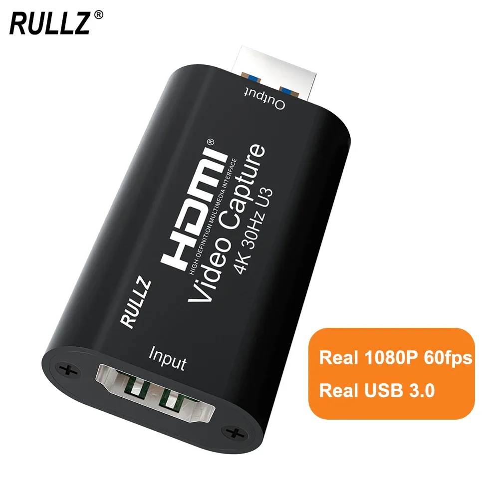 Ms2130 Placa de Captura USB 3.0 HDMI 1080p 60fps para PS4 PS5 Switch - imagen 3