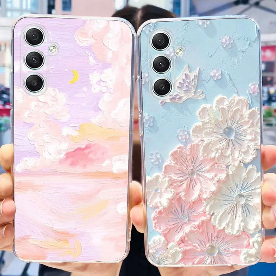 Funda para Samsung Galaxy A25 2023, funda trasera de silicona con estampado encantador para Samsung A25 5G SM-A256B A256E, fundas de teléfono suaves de TPU - imagen 4