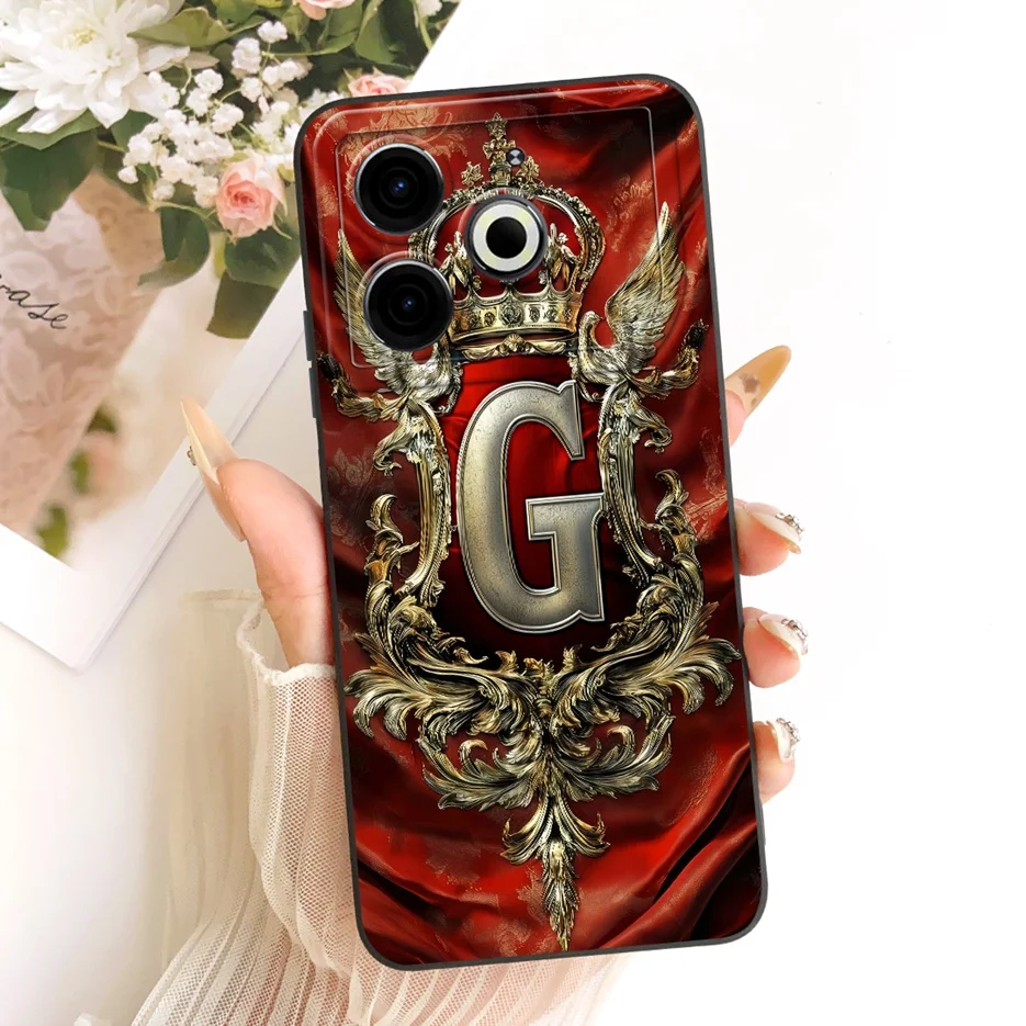Para Tecno Pova 6 Neo 5G funda KL8 Cool Fashion letras funda de silicona suave para Tecno Pova 6 Pro Pova6 Neo 5G bolsas de cubierta trasera - imagen 5