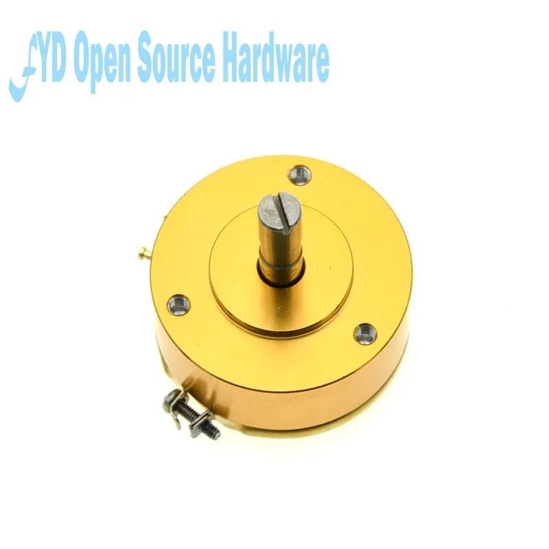 Potenciómetro de plástico conductor de precisión piezas, Sensor de desplazamiento Angular, 1K, 2K, 5K, 10K, lineal 0.5%, 1 WDD35D-4 - imagen 3