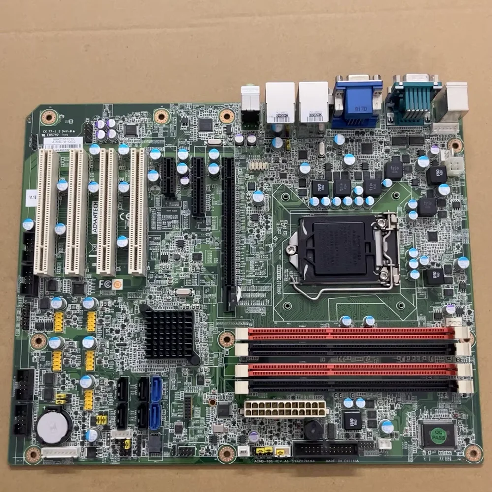 Placa base industrial de doble red AIMB-781QG2 AIMB-781 Rev A1