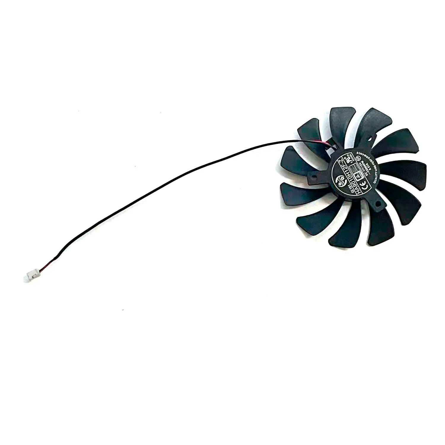 85mm HA9010H12F-Z DC 12V 0.57A 2Pin GTX1050 Ti ventilador enfriador para MSI Geforce GTX 1050Ti 4G OC GTX 1050 2G ventilador de refrigeración de tarjeta gráfica - imagen 5