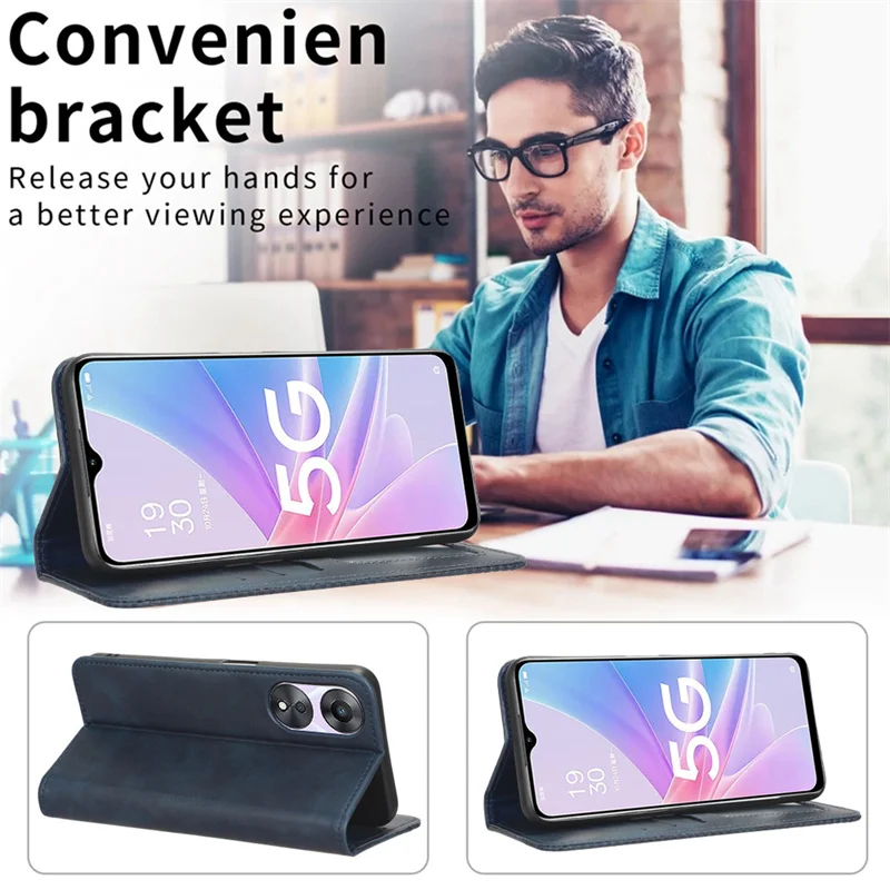 Para Infinix Hot 60 Pro Plus funda con tapa de libro Retro de cuero para Infinix Hot 60i 50i cartera magnética con ranura para tarjetas bolsas para teléfono - imagen 5