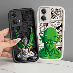 D-Dragon Ball Anime Art Cover For Motorola MOTO Edge G85 G54 G35 G34 G32 E22 E14 G04 50 5G Eye Ladder Phone Case