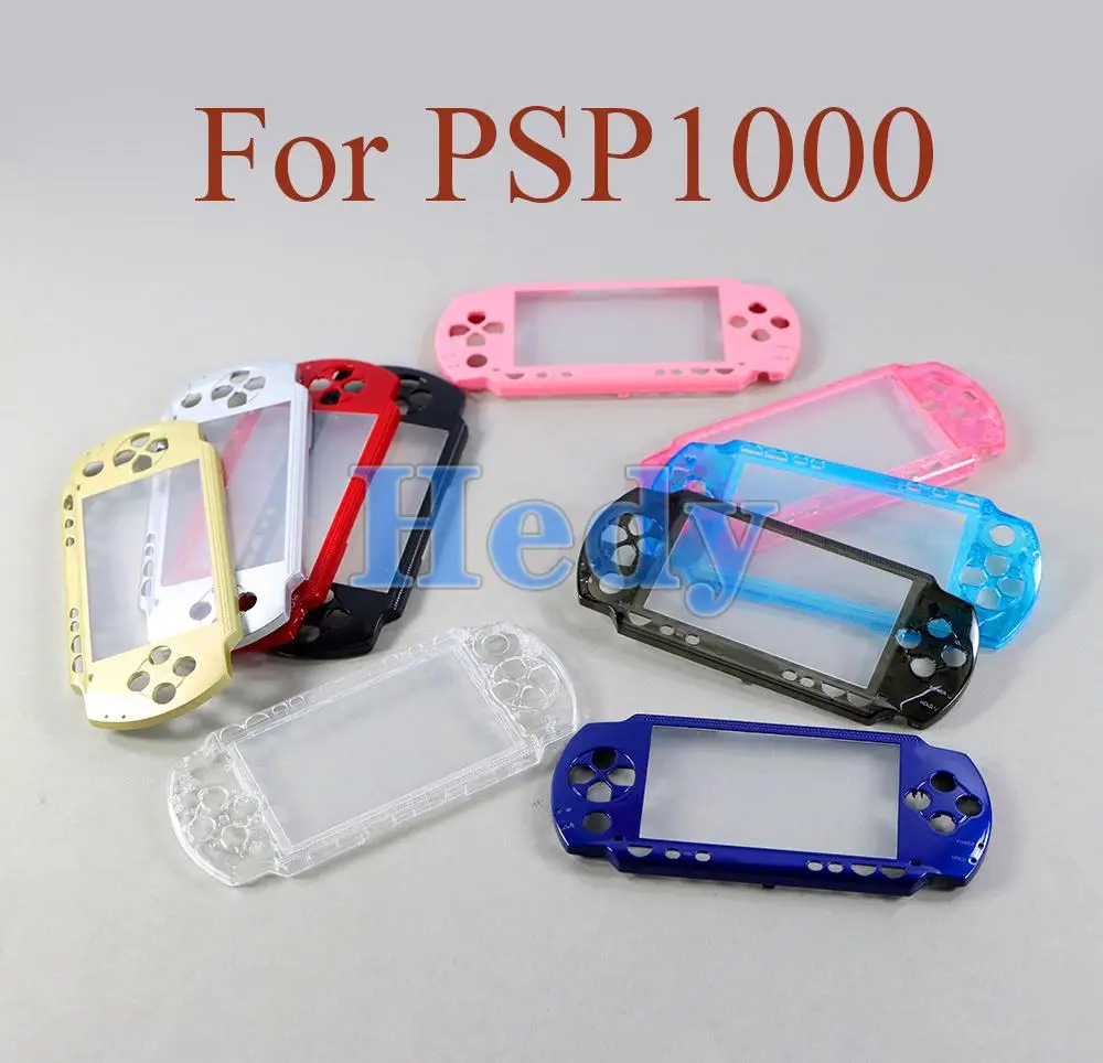 Carcasa de repuesto para consola PSP1000, carcasa frontal para PSP 1000, 1001, 1006, 9 colores disponibles, 1 unidad - imagen 3
