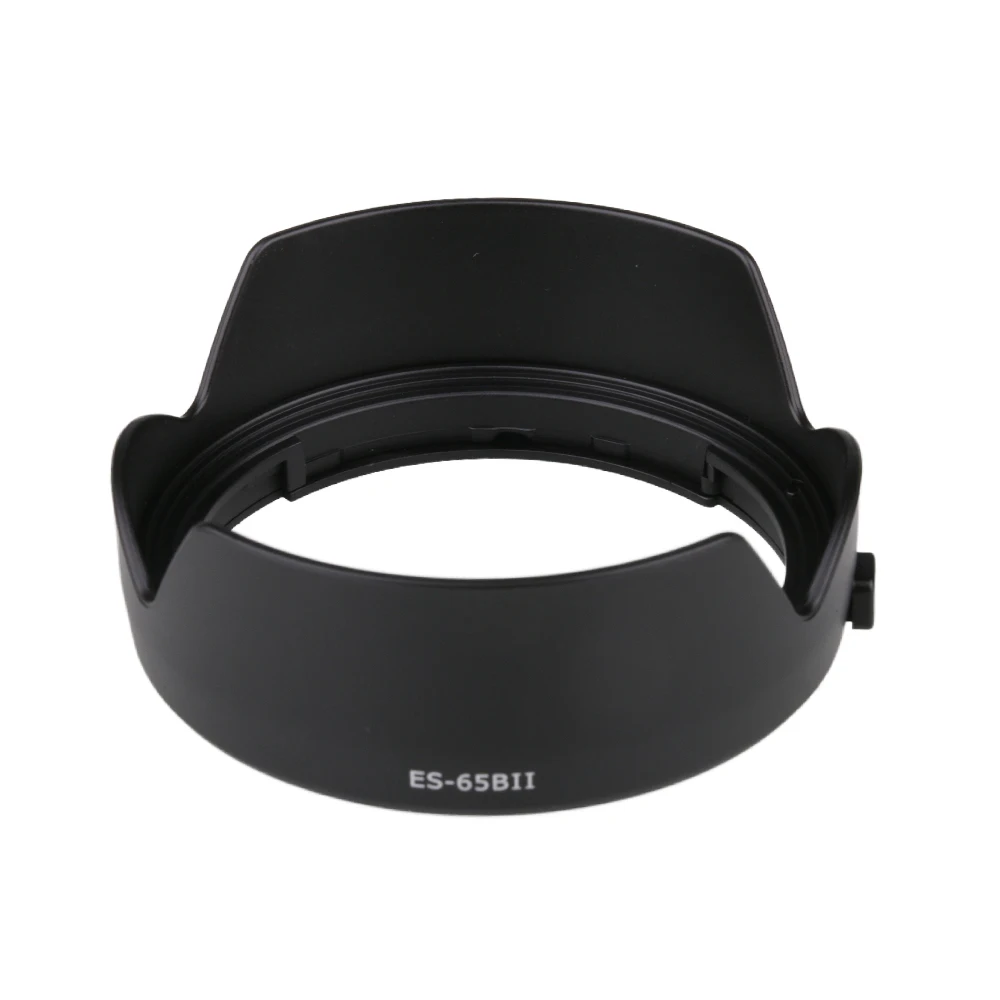 ES-65B/ES-65BII parasol Reversible lente antirreflectante para Canon RF 50mm F1.8 STM parasol de lente de cámara Canon EOS R RP R5 R6 - imagen 5