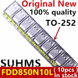 Transistor MOSFET FDD850N10L Paquete TO-252