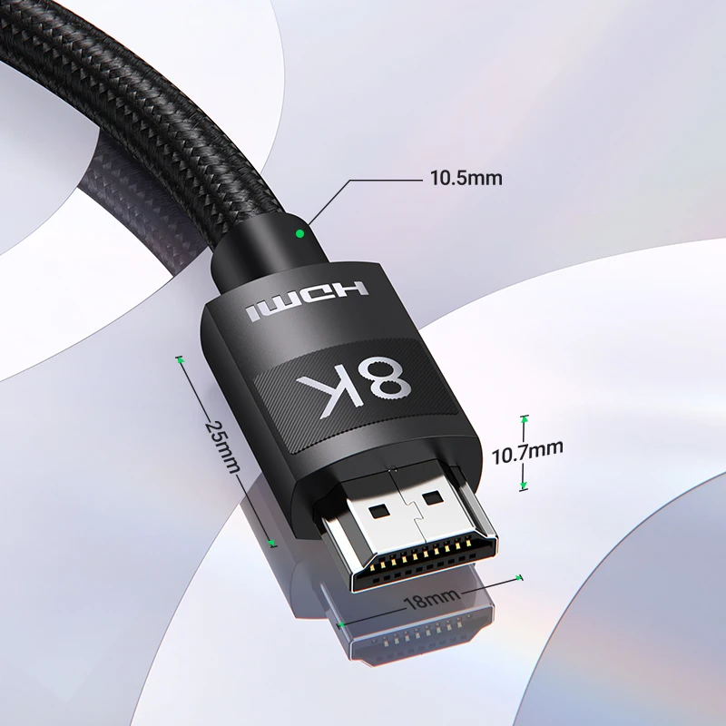 Cable HDMI 2.1 Ugreen 8K 60Hz 48Gbps Alta Velocidad - imagen 5