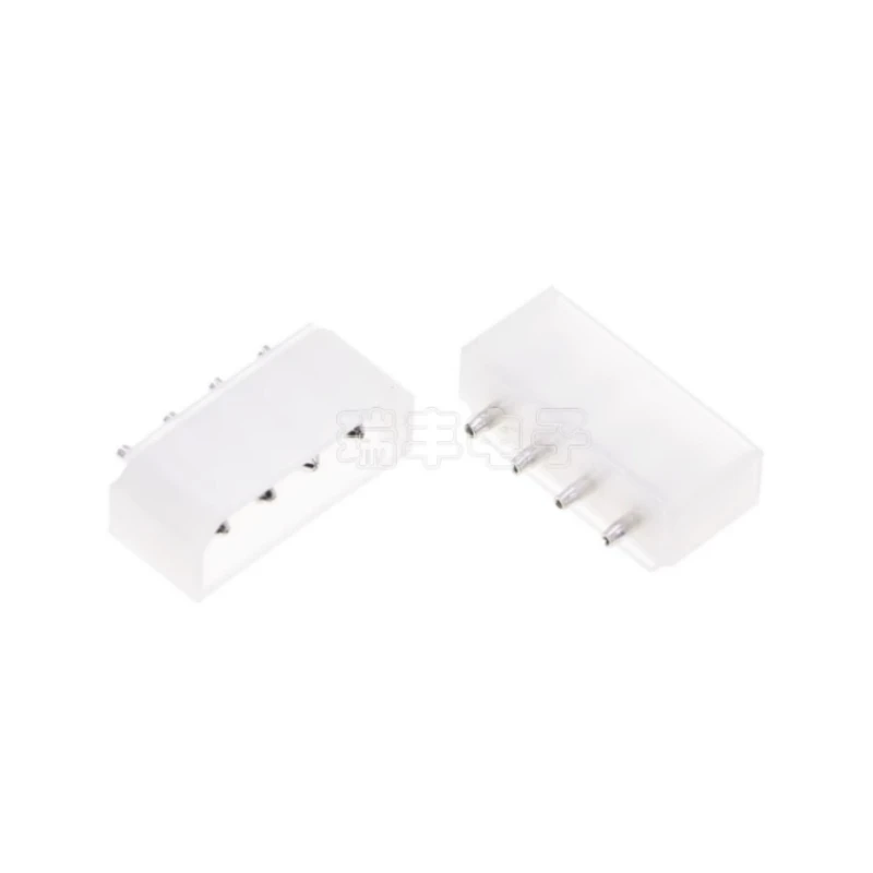 Aguja hueca recta para Pc, conector de alimentación Ide Atx, 10 piezas, 5,08mm Molex, blanco grande, 4p, 4d, hembra - imagen 5