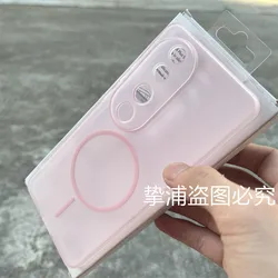 Funda magnética VIVO V40 Pro Ice Fog mate semitransparente