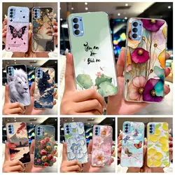 Oppo Reno 4 Pro Funda Silicona Pintada Lujo Suave