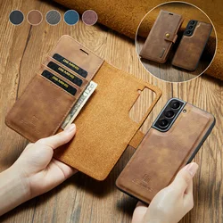 Funda Billetera Cuero Magnética Solt - Samsung Galaxy 2 en 1