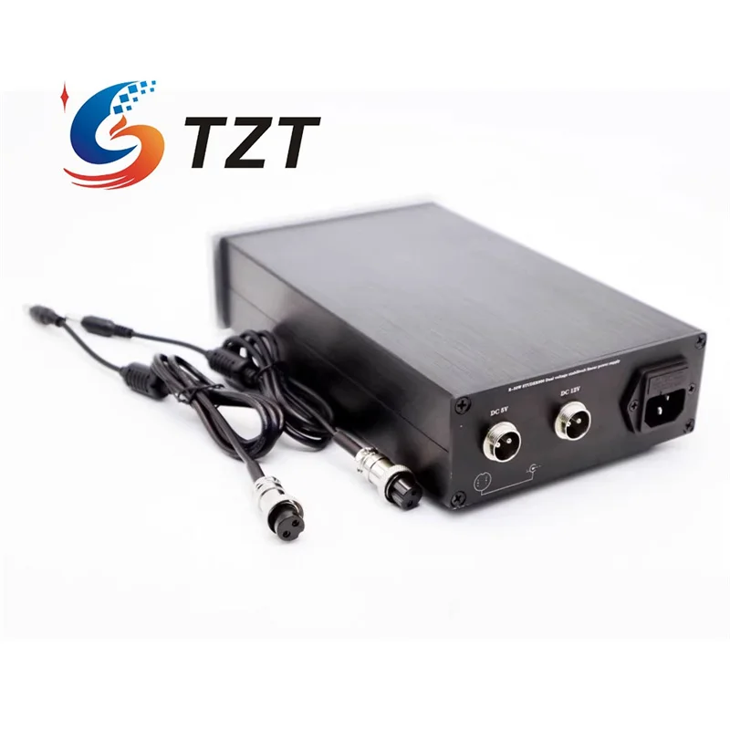 Fuente de alimentación lineal TZT R-50W STUDER900 con panel frontal plateado y salida de 2 canales DC 1-5V 2A DC 2-5V 2A/DC 1-12V 2A DC 2-12V 2A - imagen 5