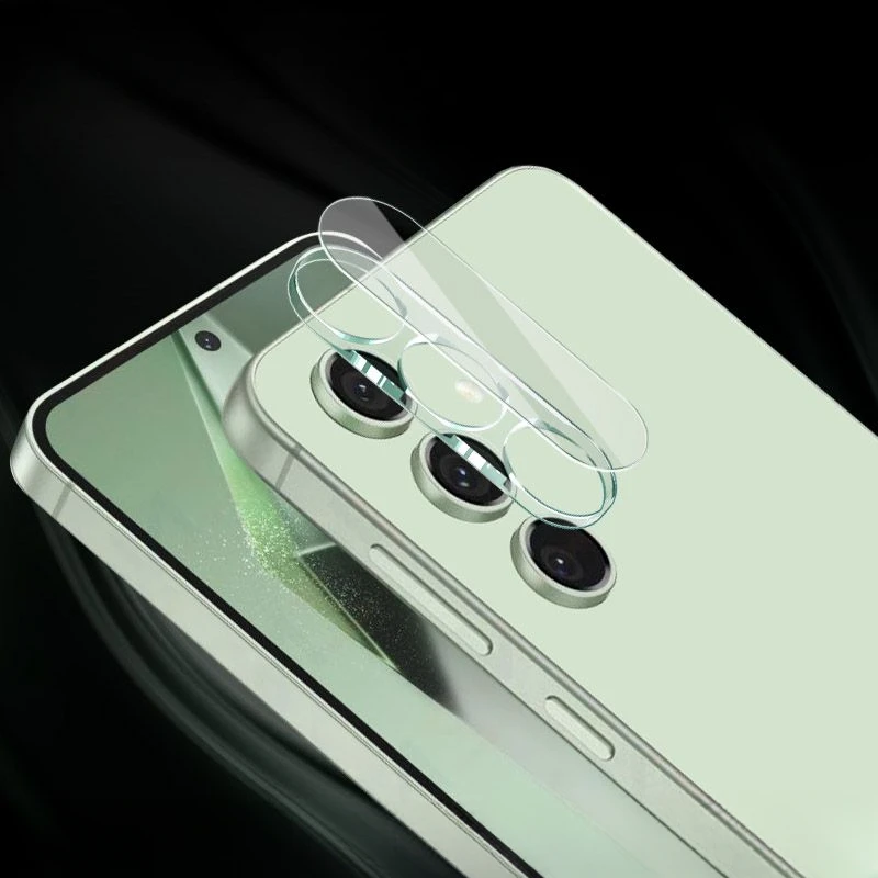 Protector de lente de cámara 3D para Samsung Galaxy S24 FE 5G, Protector de pantalla de lente para Samsung S24FE, cubierta de vidrio templado - imagen 2