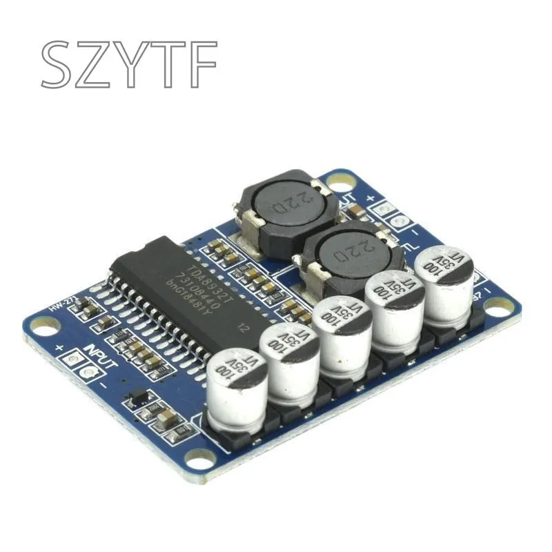 Módulo de placa de amplificador de potencia Digital, módulo de amplificador Mono de 35W, alta potencia TDA8932, bajo consumo de energía