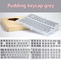 Pudding keycap grey