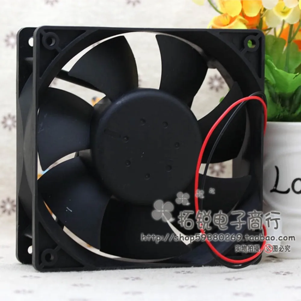 Ventilador 12038 para Delta AFB1212SHE 120x120x38mm 12V 1.6A doble bola 3700RPM 151.85CFM ventilador de servidor PWM - imagen 3