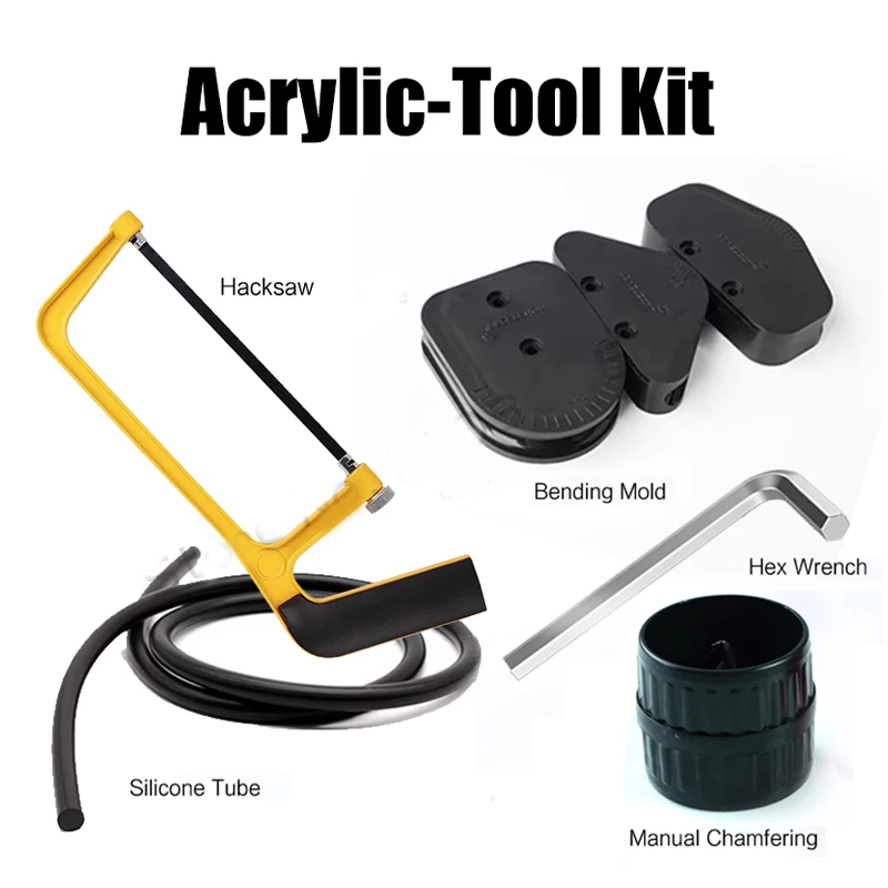 Kit de herramientas de corte de refrigeración por agua para ordenador, doblador para tubos duros acrílicos/PETG, diámetro exterior de 12mm, 14mm y 16mm opcional - imagen 3