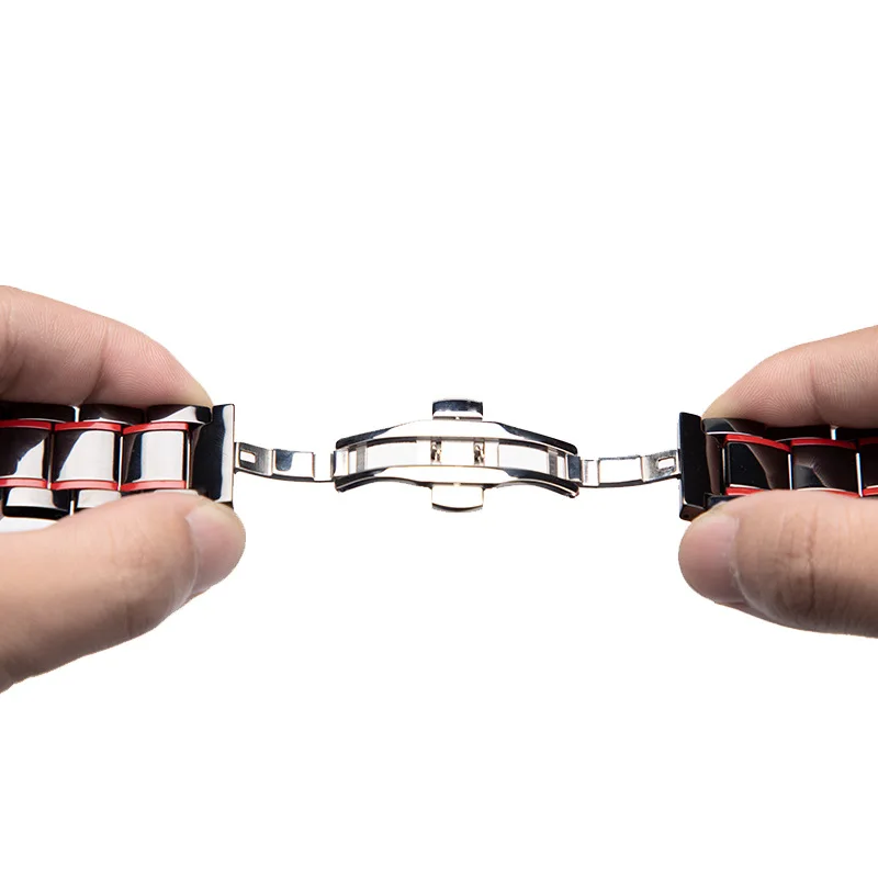 Pulsera de cerámica de 22mm para Xiaomi Watch S4, Correa deportiva con eslabones de Metal para Xiaomi Watch 2, 2Pro, S3, S2, S1Pro, Mi watch Color 2, GSPro - imagen 4