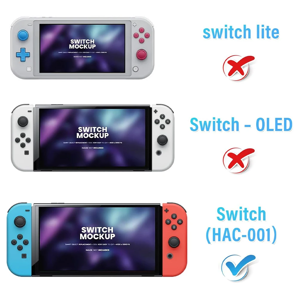 Piezas de repuesto de pantalla LCD y digitalizador de pantalla táctil CoolerAge para Nintendo Switch (HAC-001) - imagen 5
