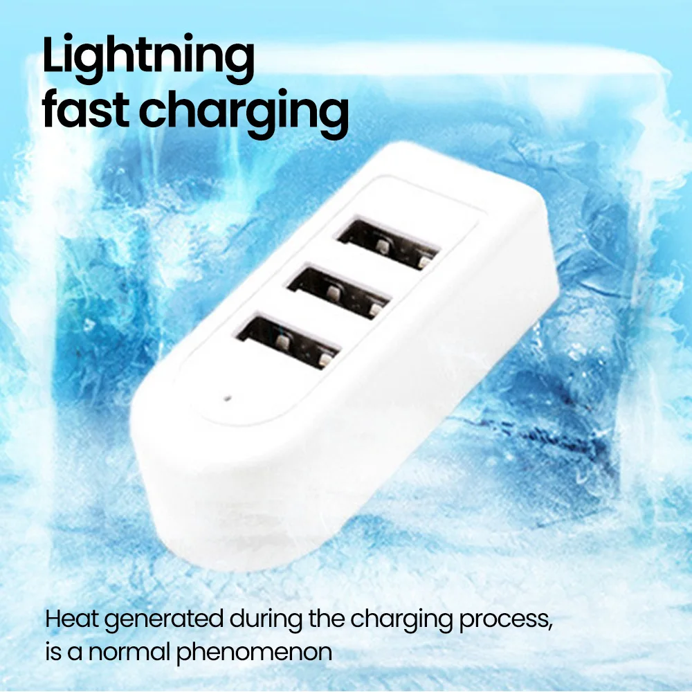 Hub USB 2,0 3 en 1, adaptador divisor USB de alta velocidad para PC, accesorios de ordenador, concentrador multipuerto - imagen 2