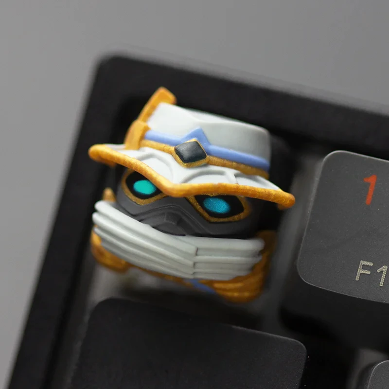 Valorant Artisan-Tapa de teclado Original Gekko CYPHER Vyse, tapa de teclado de resina bonita, Gaminng personalizado, regalo de teclado mecánico - imagen 4