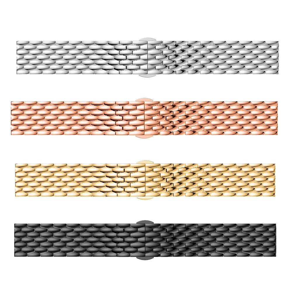 Correa de acero inoxidable con diseño de dragón para reloj CMF Pro, pulsera de 3 bandas para CMF de Nothing Watch Pro 2 1, Correa de Metal - imagen 5