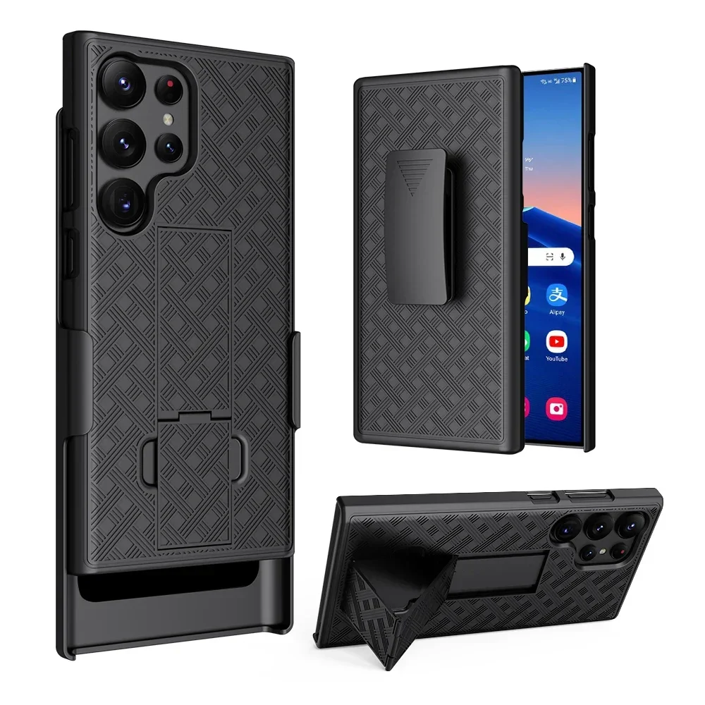 Funda deportiva para correr con soporte, Clip giratorio para cinturón, funda para teléfono, soporte para Samsung Galaxy Note10 PLUS S22 S21 S23 S24 Plus S25 Ultra - imagen 4