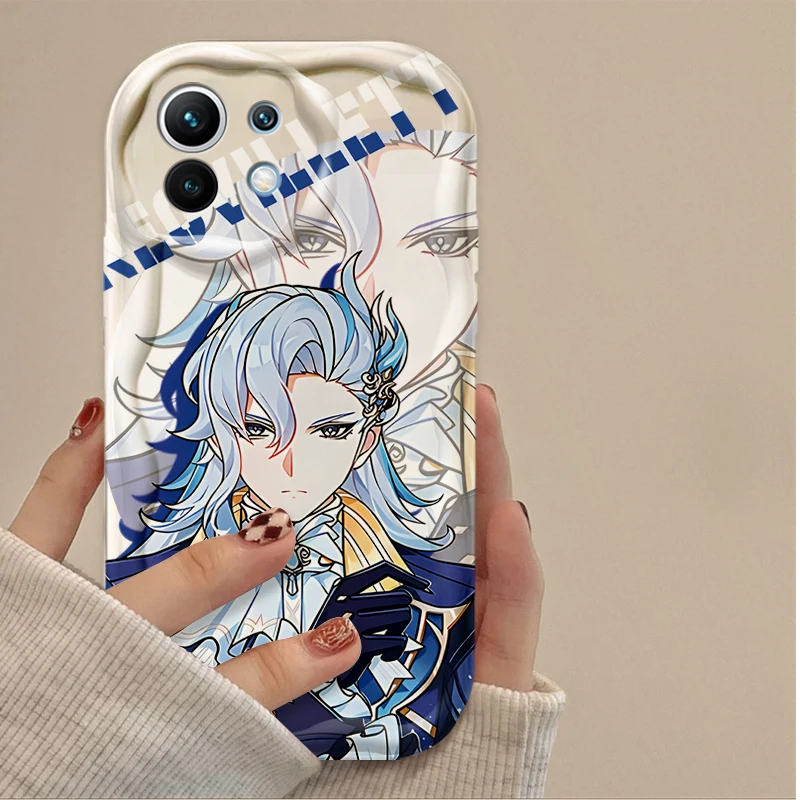 Genshin-funda blanda de impacto para Xiaomi 14T 13T 12T 13 12 11 11i Lite 5G 10T POCO X5 X6 Pro X3 NFC X4 GT F3 F4 F5 F6 M6 M5S C65 TPU - imagen 2