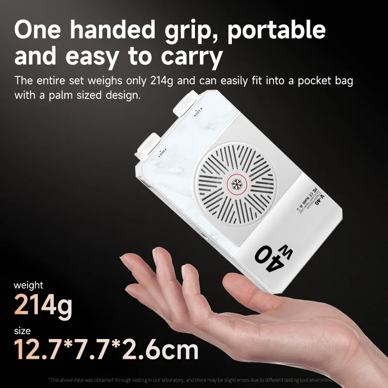 Luz LED para cámara de 40W, luz de relleno portátil de 2800K-9000K, iluminación de fotografía recargable de 4400mAh, Panel de luz portátil