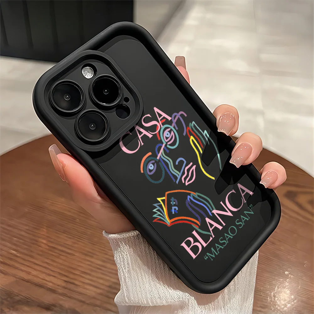 Nueva funda de teléfono Casablancas para Xiaomi Mi 15 14 13 12 14T 11 Lite 12T Poco M6 X7 X6 F5 X5 C40 GT Pro Ultra 4G 5G contraportada - imagen 2